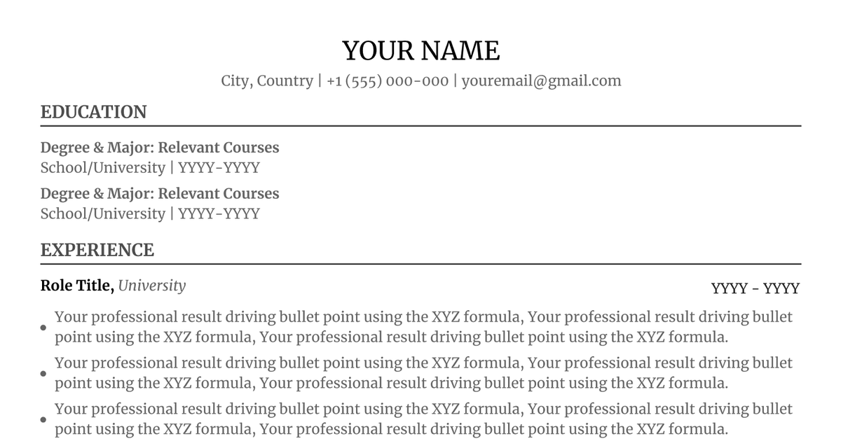 How to Write a Student Resume With No Experience: A Recruiter's Step-by-Step Guide